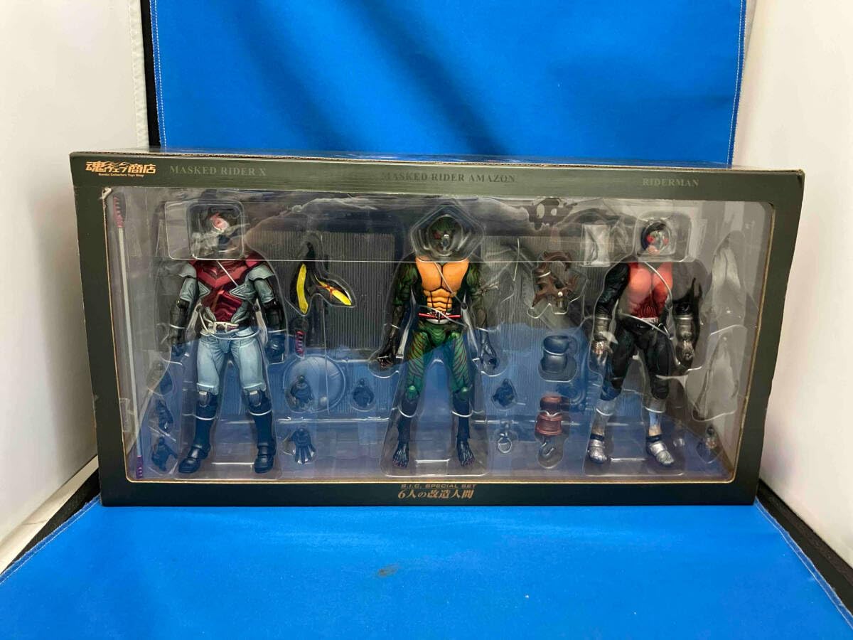 Amazon.co.jp: S.I.C. SPECIAL SET 6人の改造人間 「」 魂ウェブ商店